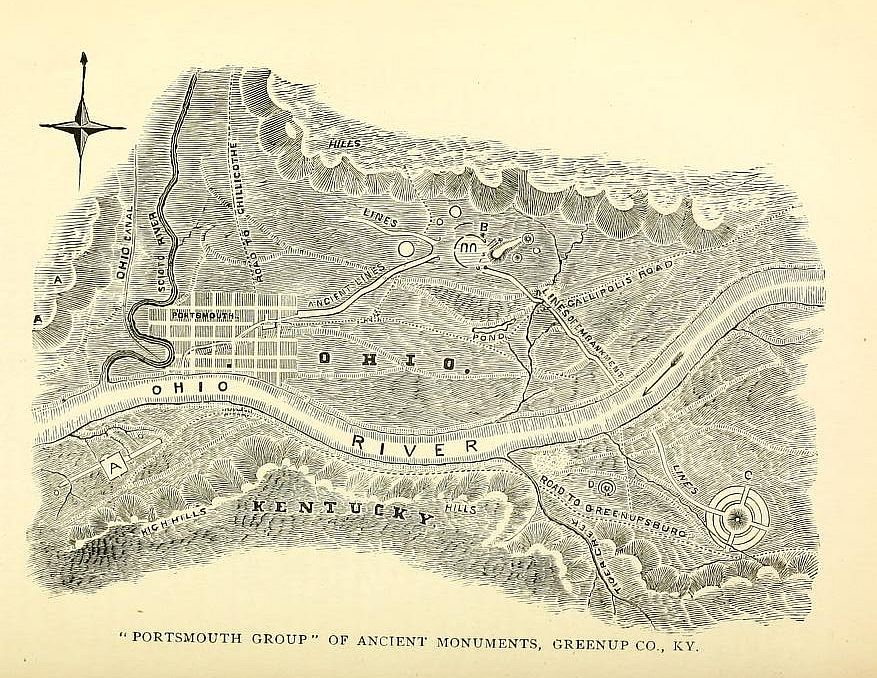 Portsmouth Group of Ancient Monuments, Greenup County, Kentucky