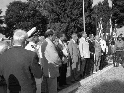 Dignitaries of the Memorial held in Meze, France on 7 Sep 2002