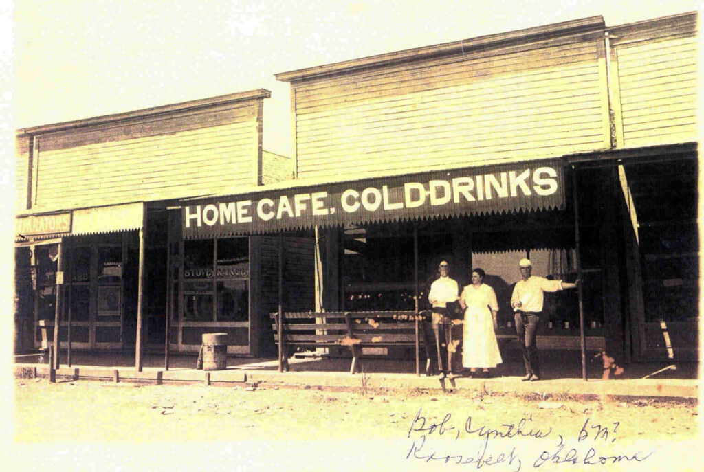 Atchley Restaurant, Roosevelt, Oklahoma c1920