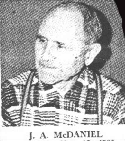 J A McDaniel