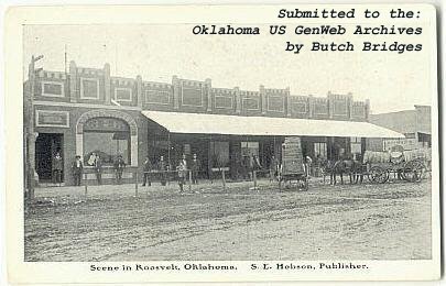 Rooosevelt Oklahoma Scene
