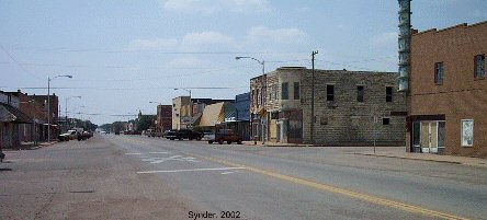 Snyder Oklahoma in 2002
