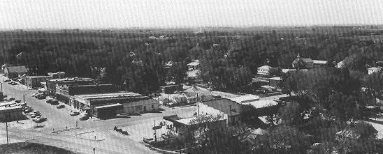 Aerial view of Wood River, 1988